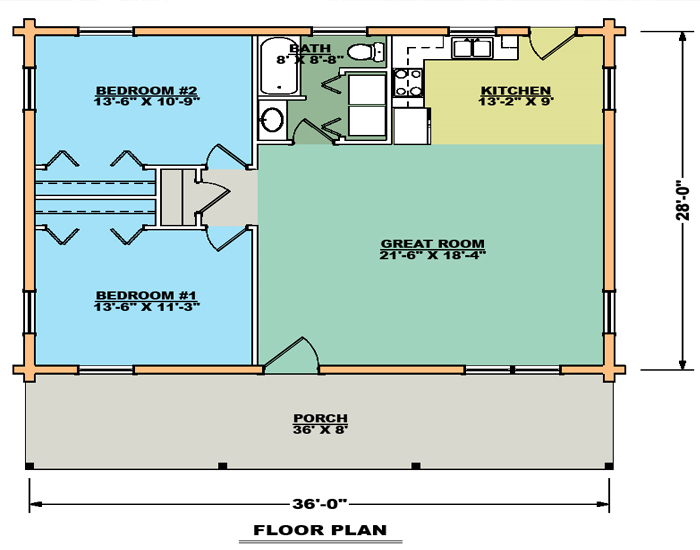 Oregon Floor Plan